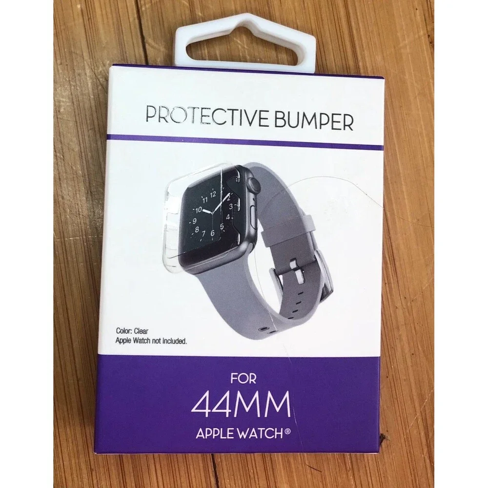 WITHit Apple Watch Protective Bumper 44mm Clear Case
